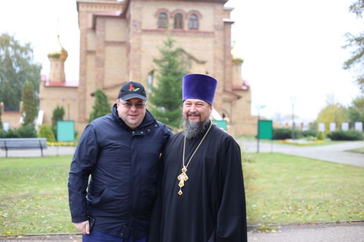 Глава района Сергей Демидов встретился с духовенством Алексеевского благочиния