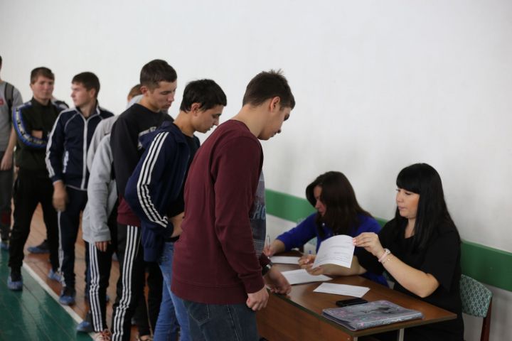 Алексеевские призывники сдают нормативы ГТО