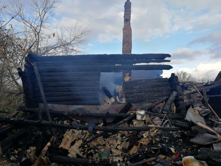 В Алексеевском районе снова случился пожар