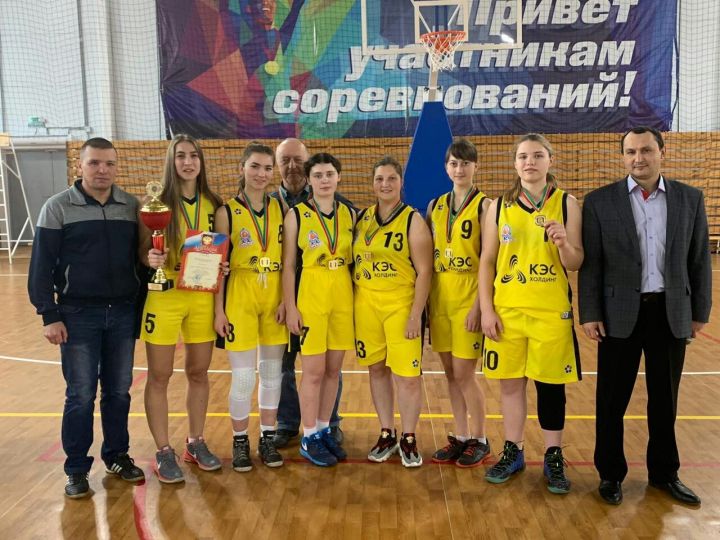 Алексеевские баскетболистки стали победителями Чемпионата Татарстана