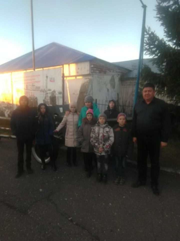 15 ноября ребята из «Заботы» побывали на экскурсии в Алексеевском районном военном комиссариате