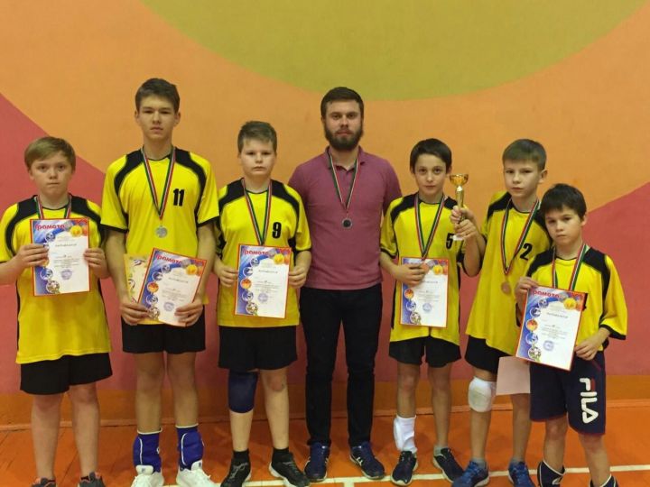 Серебро волейболистов из Алексеевского района