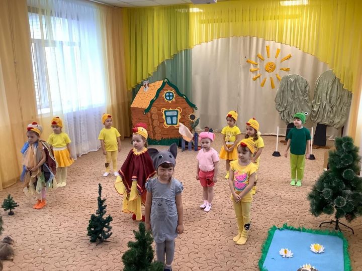 В детском саду «Ромашка» прошла неделя театрализованной деятельности