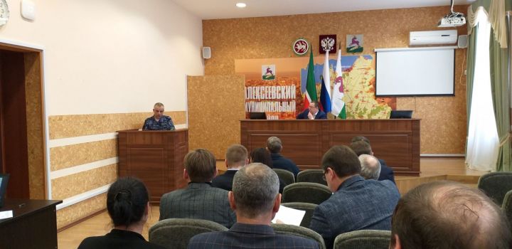 В Алексеевском состоялось очередное заседание антитеррористической комиссии