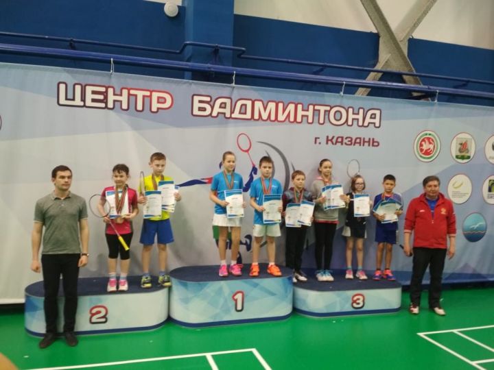 Алексеевские спортсмены успешно выступили на соревнованиях «Бадминтонные надежды Татарстана»