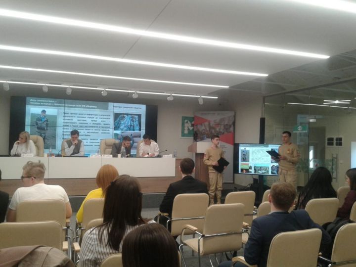Билярские юнармейцы представили свой проект на IX молодёжном форуме "Наш Татарстан"