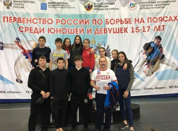 Алексеевские борцы стали чемпионами и призерами России  по борьбе на поясах