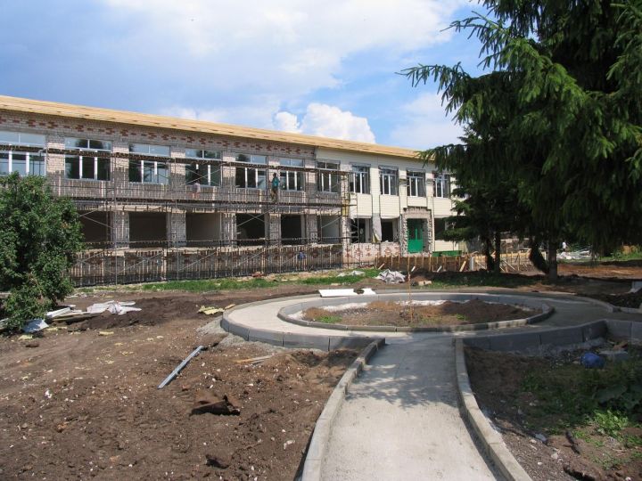 Полным ходом идёт капитальный ремонт Аграрного колледжа в Алексеевском