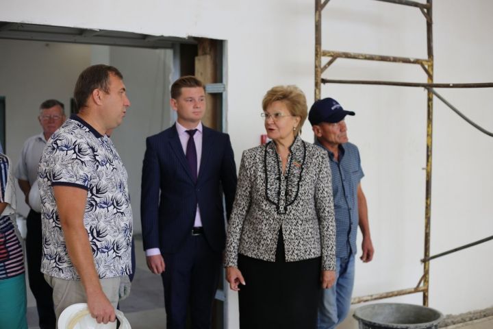 Сегодня Алексеевский район посетила Татьяна Ларионова - заместитель Председателя Государственного Совета РТ