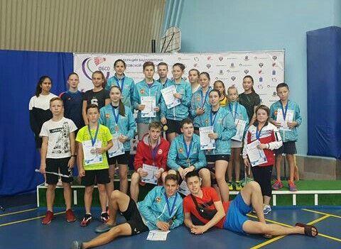 Алексеевские спортсмены приняли участие в соревнованиях по бадминтону