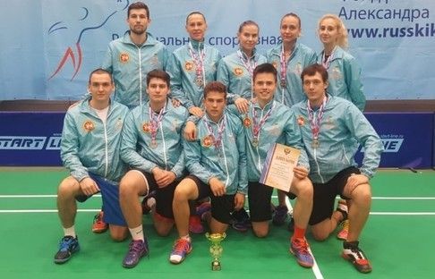 Сборная РТ завоевала «серебро» командного чемпионата России по бадминтону
