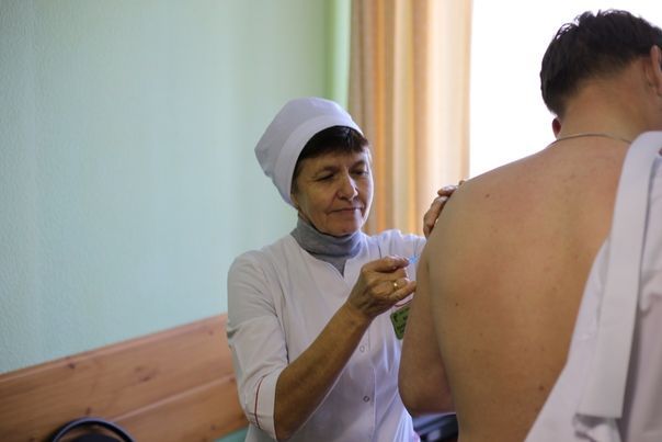 На избирательных участках Алексеевского района можно сделать прививку от гриппа