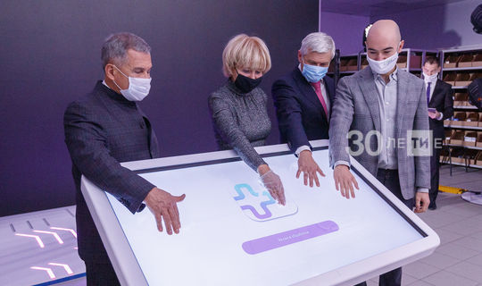 Президент РТ открыл цифровой хаб по доставке лекарств