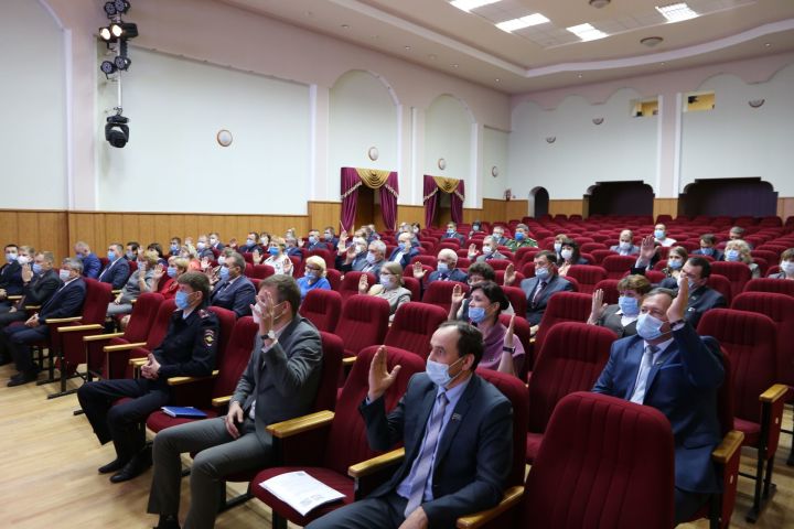 Сегодня состоялось третье заседание районного Совета Алексеевского муниципального района РТ четвертого созыва