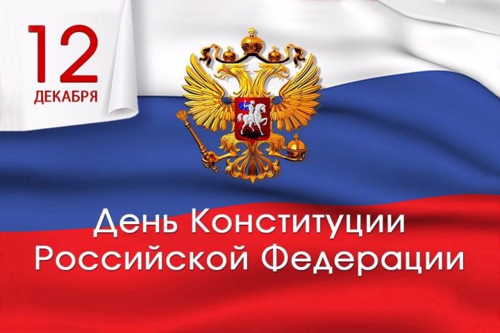 Глава района Сергей Демидов поздравляет с Днем Конституции РФ