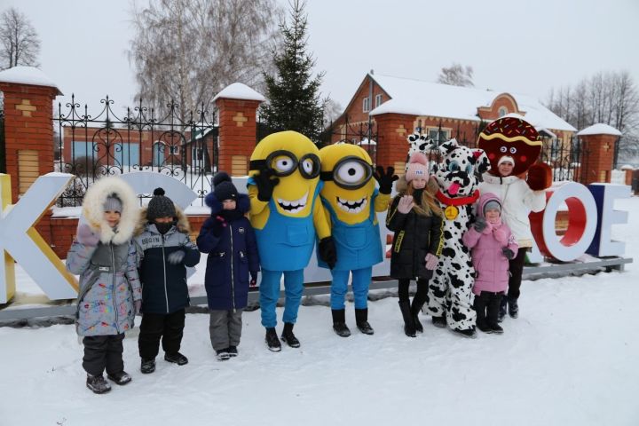В Алексеевском дан старт череде новогодних народных гуляний!