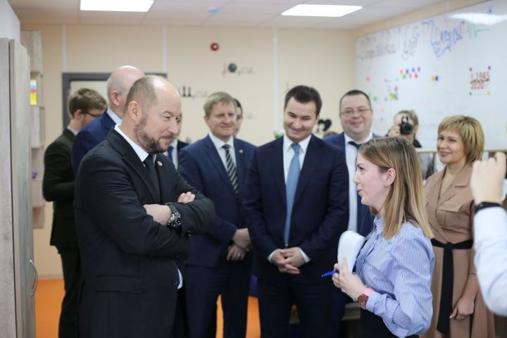 Руководитель Аппарата Президента РТ Асгат Сафаров принял участие в открытии здания подросткового клуба «Импульс»