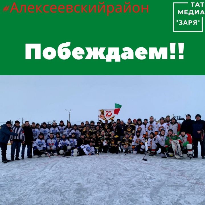 В Алексеевском районе состоялся турнир по хоккею на кубок Главы района