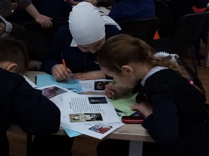 Алексеевские школьники написали письма ветеранам
