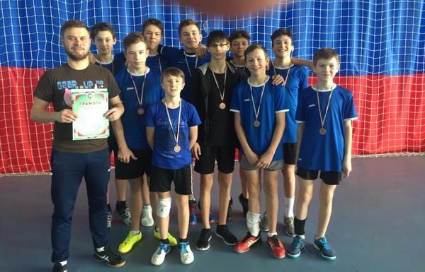 Алексеевская команда по волейболу бронзовые призеры