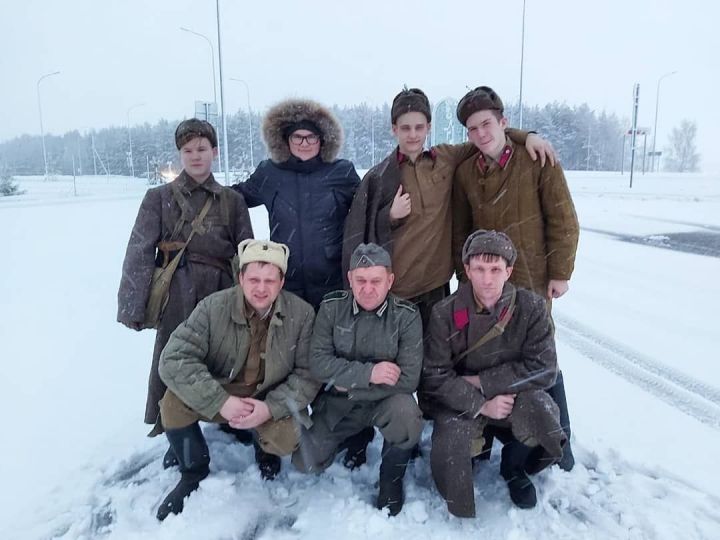 Алексеевцы приняли участие в реконструкции посвященной 75-летию Победы