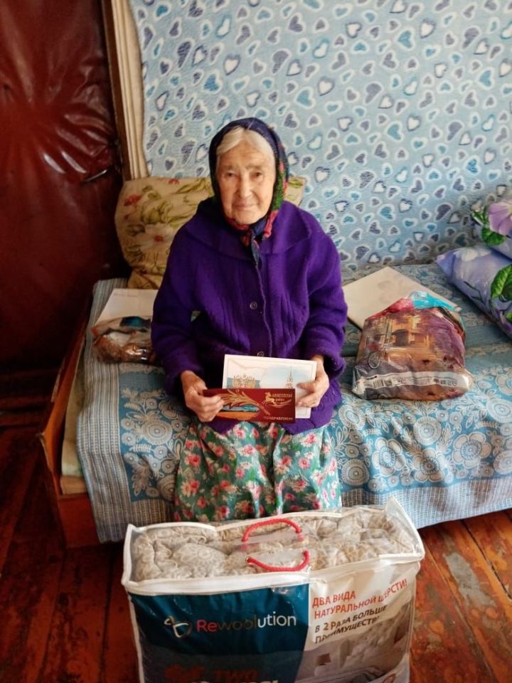 Труженица тыла, Пирожкова Мария Ивановна отметила свой  95 - летний юбилей