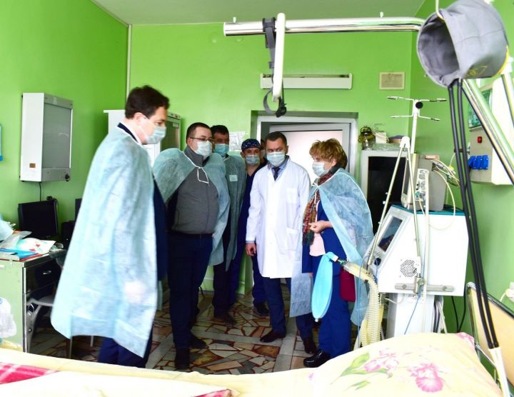 На базе Алексеевской ЦРБ оценили готовность госпиталя для больных коронавирусной инфекцией