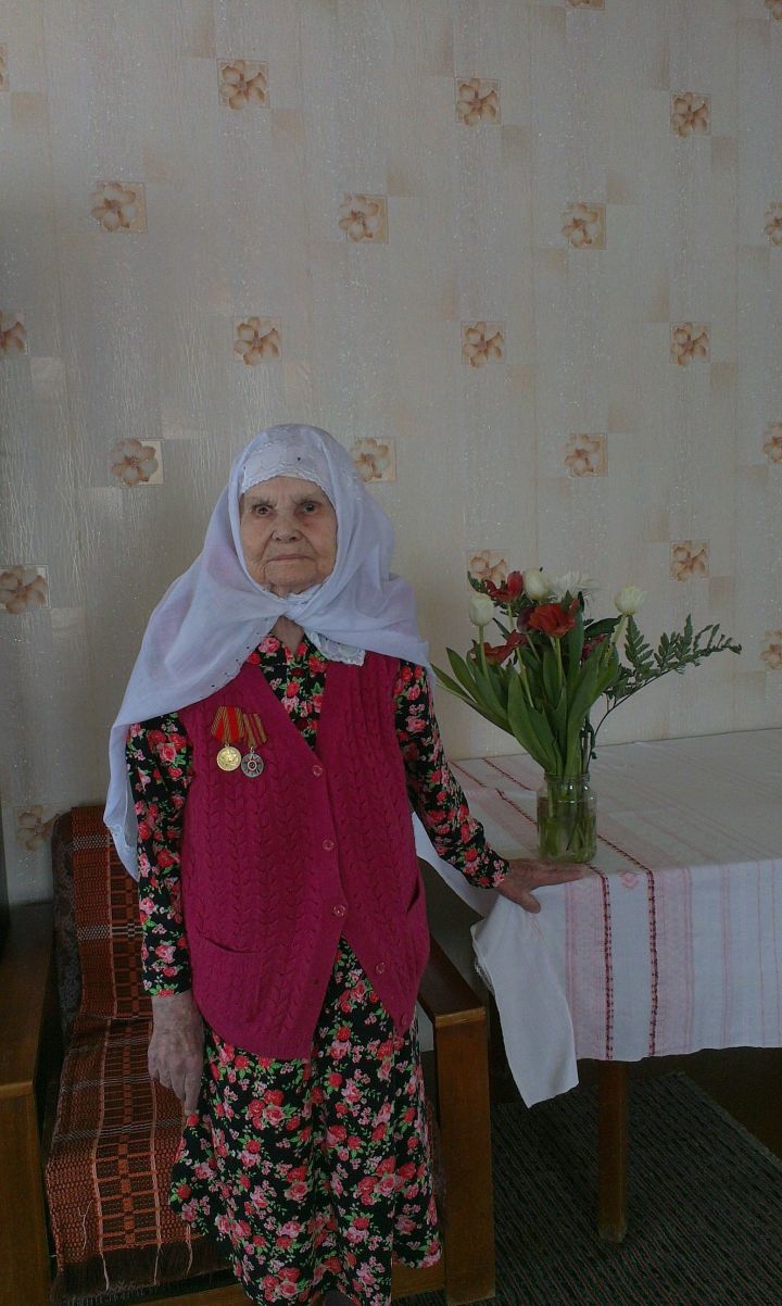 Сегодня исполняется 97 лет труженице тыла, Бибинаре Шамсувалеевне Суниевой