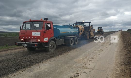 Дорожники Татарстана приступили к ремонту автодороги Джалиль - Сарманово
