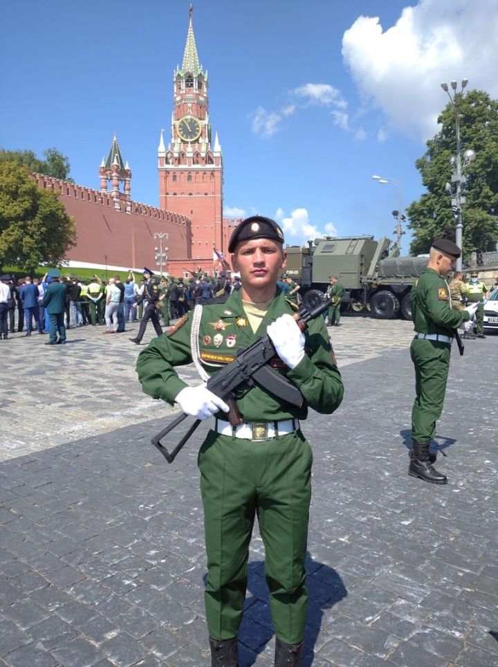 Трое солдат из Алексеевского района стали участниками парада Победы