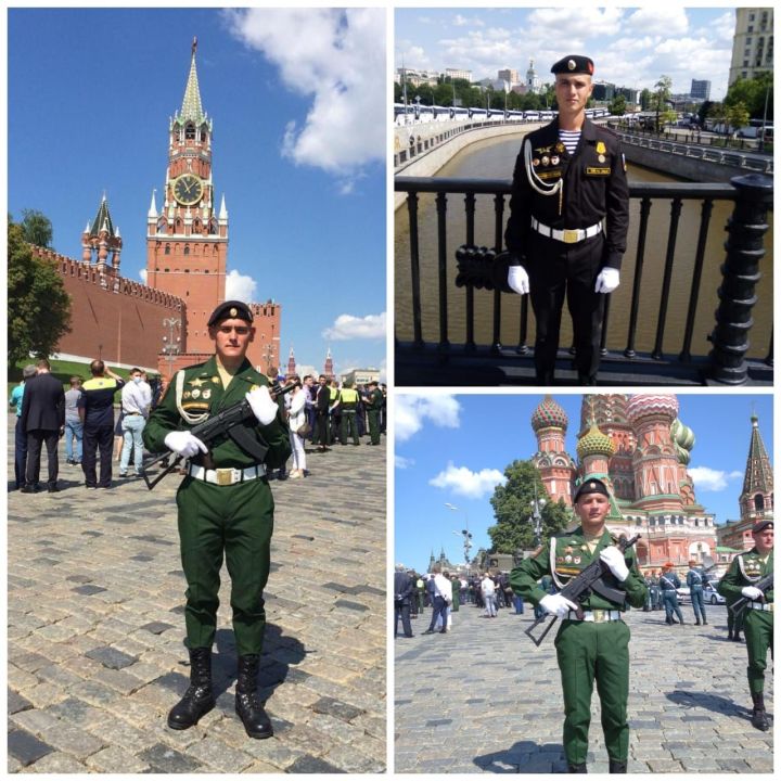 Трое солдат из Алексеевского стали участниками парада Победы