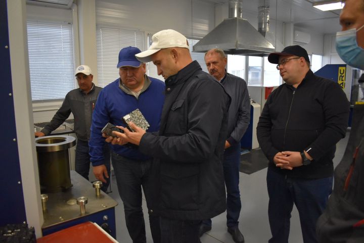 Алексеевский район посетил министр транспорта и дорожного хозяйства РТ Ленар Сафин