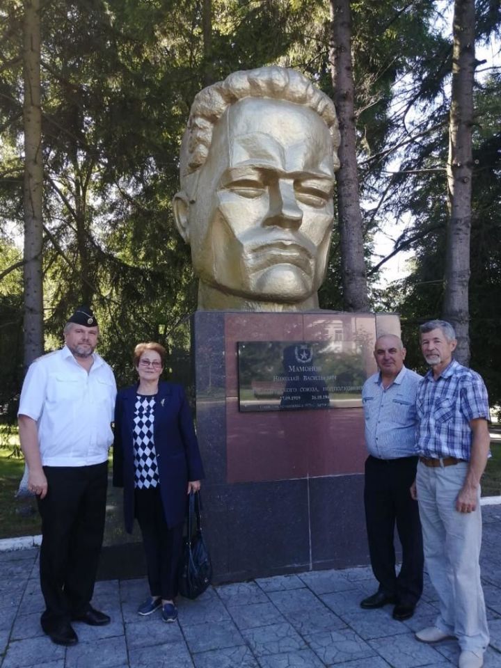 Представители Совета Ветеранов Алексеевского района посетили г. Мамонов