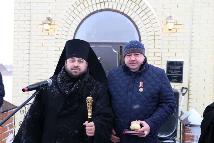 В селе Саконы Алексеевского района освятили часовню