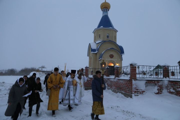 В селе Саконы Алексеевского района освятили часовню