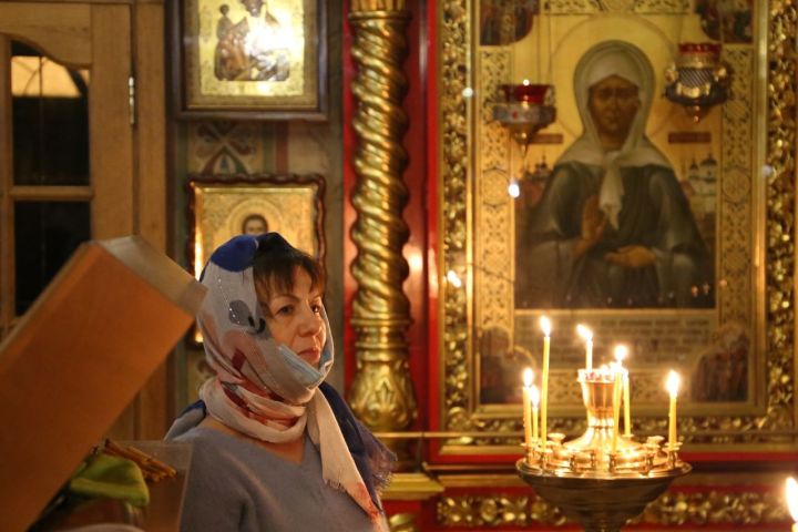 Православные Алексеевского встретили Рождество Христово