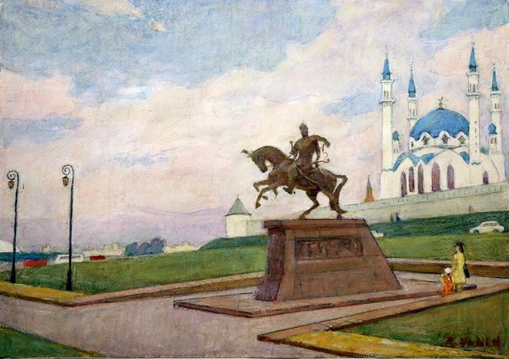 В Казани хотят установить первую конную статую с татарским ханом