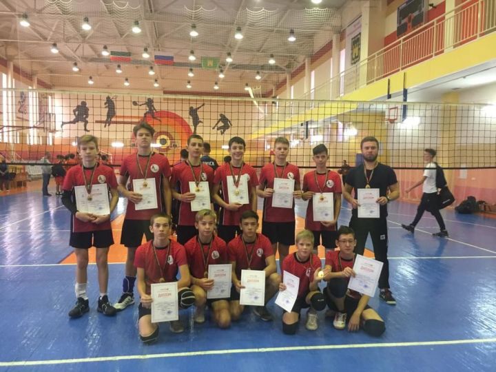 Алексеевские волейболисты стали победителями первенства Татарстана!
