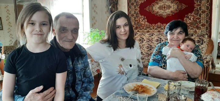 50-летний юбилей совместной жизни отмечает семья из села Войкино
