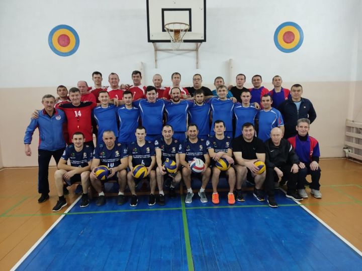 В Алексеевском педагоги Закамской зоны провели турнир по волейболу