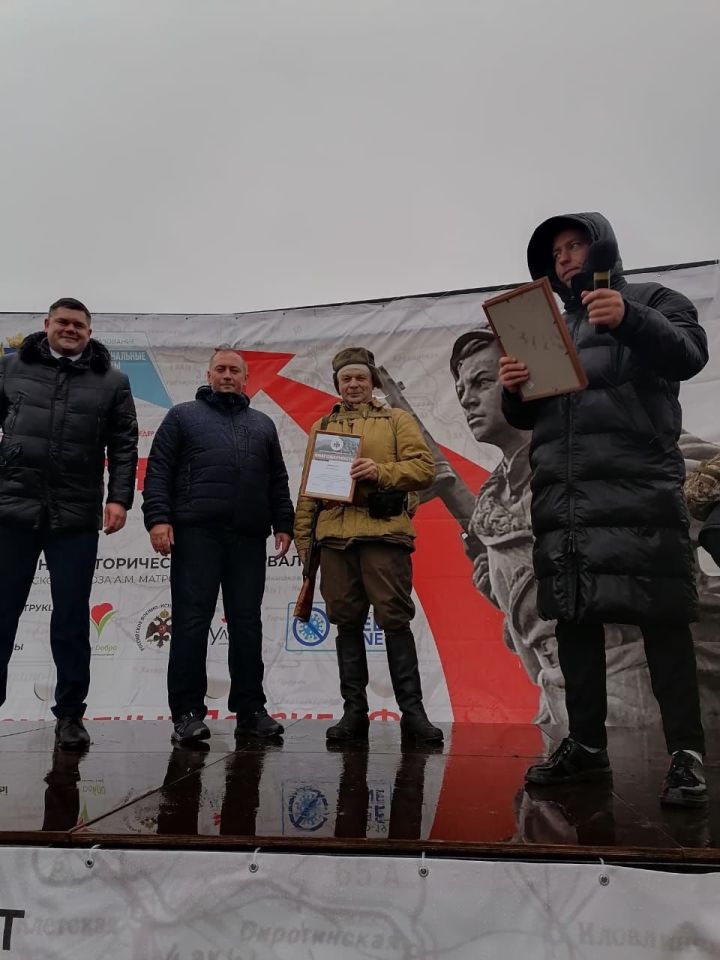 Алексеевцы приняли участие в военно-исторической реконструкции