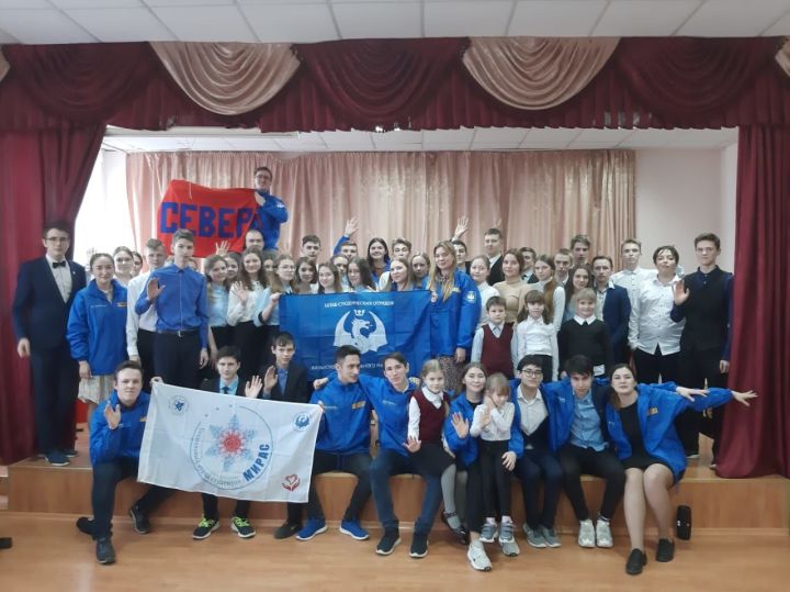 Социальный отряд студентов «Мирас», созданный на базе КФУ, побывал в Алексеевском районе