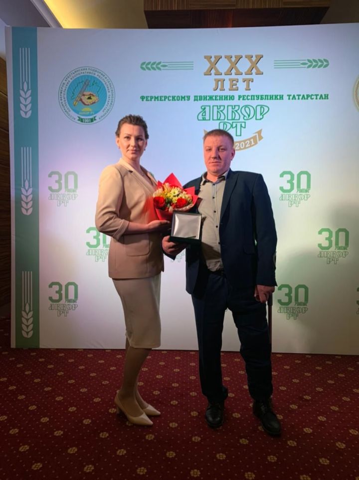 Фермера Наталью Александрову наградили медалью