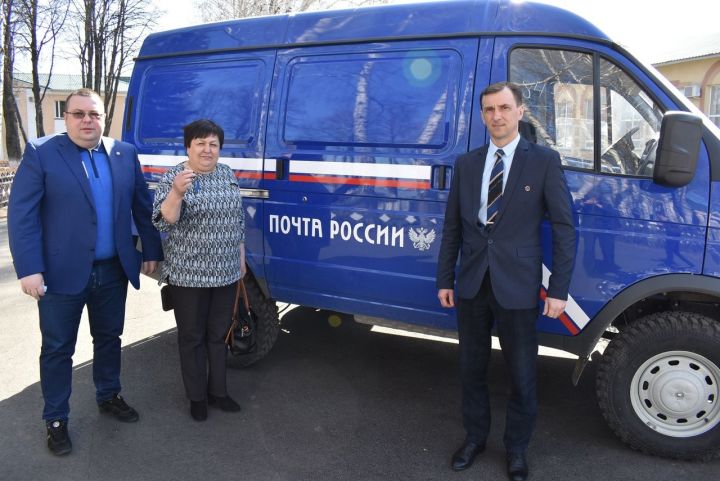 Алексеевское почтовое отделение получило новую машину