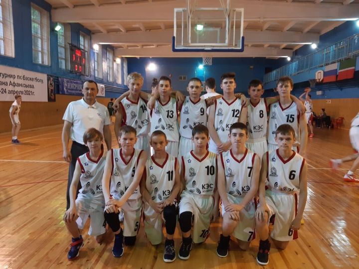 Алексеевские баскетболисты приняли участие в первенстве РТ