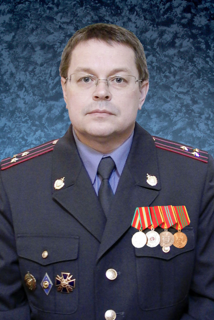 Ветераны МВД поздравляют с юбилеем полковника полиции в отставке Александра Солдатова