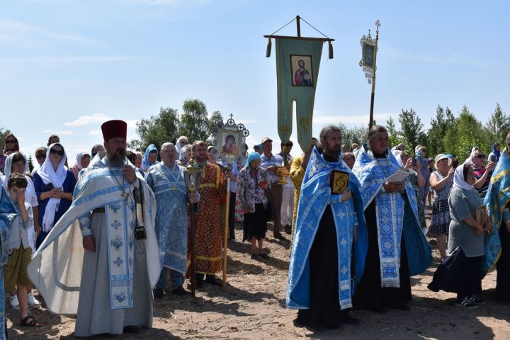 Алексеевцы встретили икону Ахтырской Божьей Матери