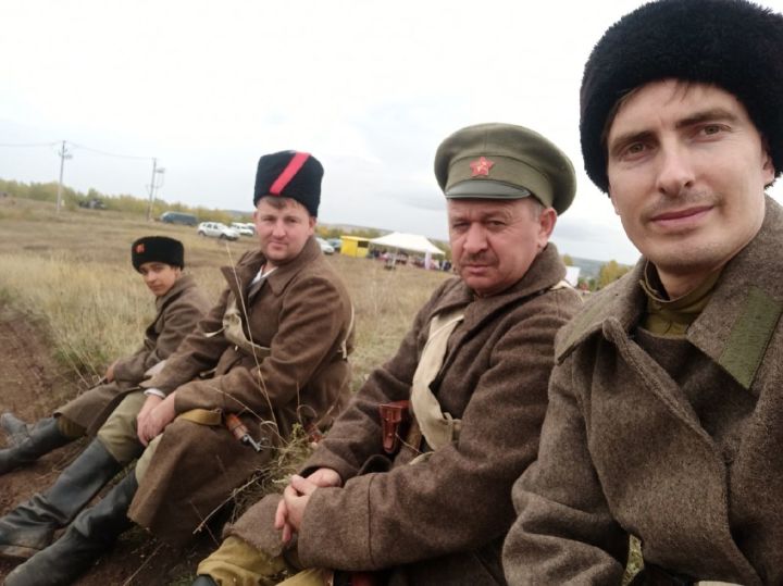 Алексеевцы приняли участие в историческом сражении между «белыми» и «красными»