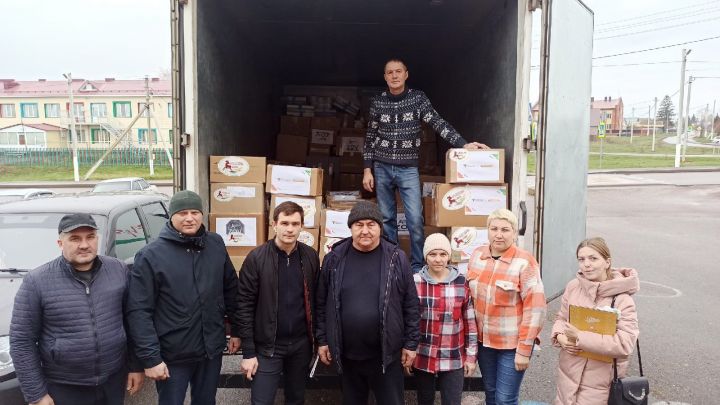 Алексеевцы отправили гуманитарную помощь