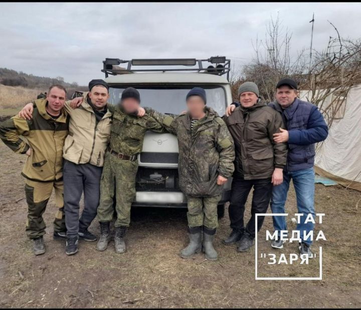 Алексеевским бойцам, находящимся в зоне СВО, передали машину